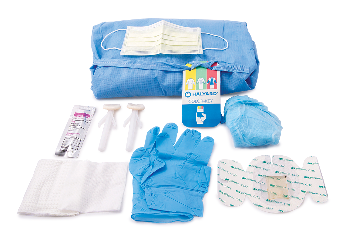 kit curaciones cateter venoso central