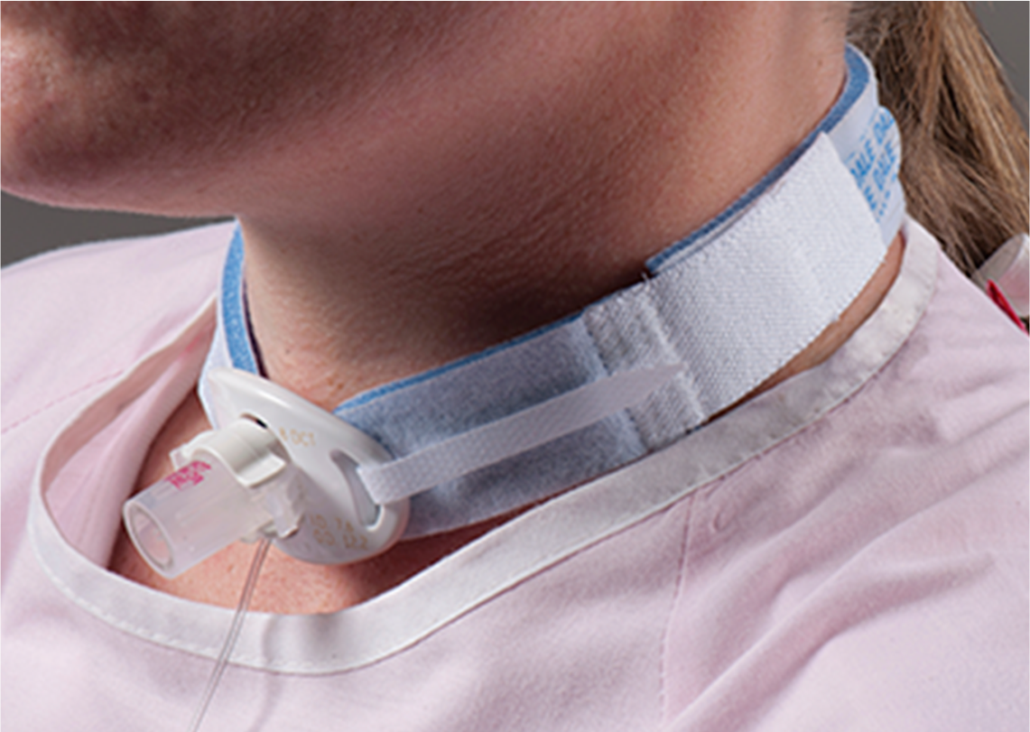 sujetador traqueostomia