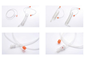 Producto Líneas conectoras de inyección de transductor de medio de contraste