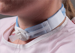 Producto Sujetador de traqueostomía